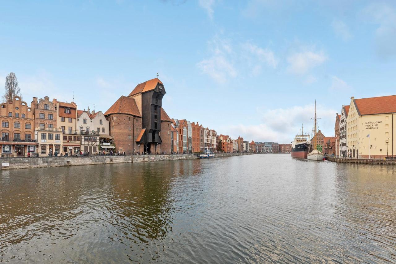 Granaria Deluxe & Riverside By Downtown Apartments Gdansk Bagian luar foto