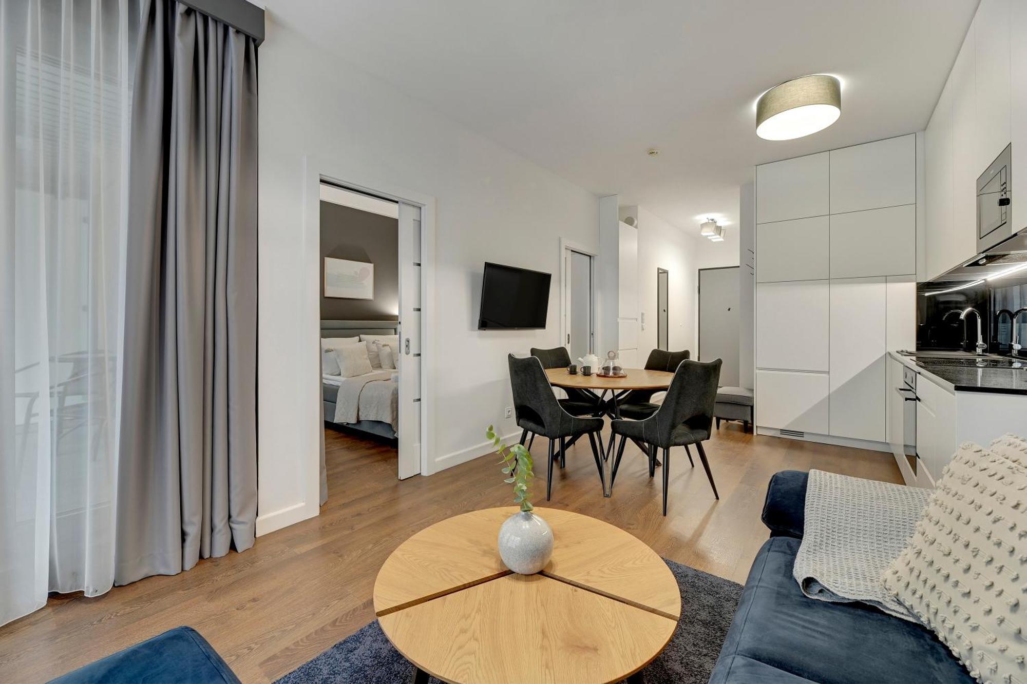Granaria Deluxe & Riverside By Downtown Apartments Gdansk Bagian luar foto
